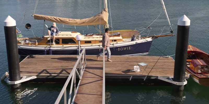 And we'll need a new mast, new rigging, hull repairs