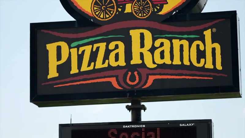 And went to the Pizza Ranch Buffet Restaurant