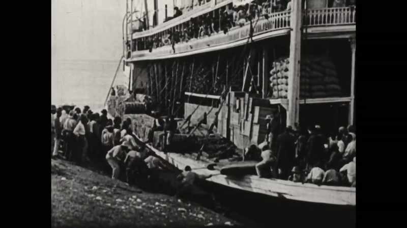 And they went and they stood on the dockyards