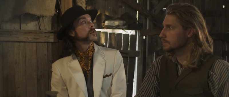 And we're to meet him right here in your fine saloon
