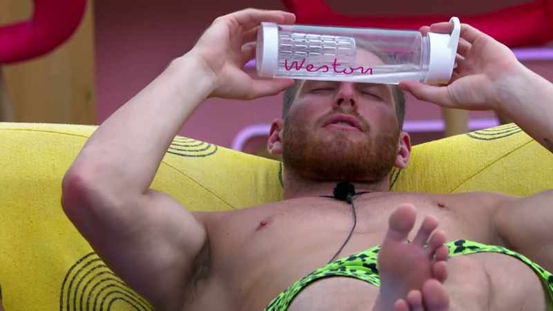 >> AND WESTON IS NOT MY TYPE AT ALL