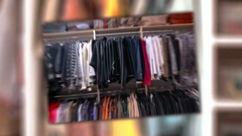 And we've actually done her closet before