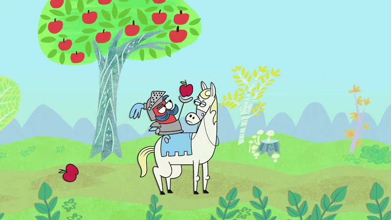 And what a heroic apple
