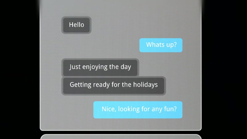 And what was found was that Kevin was communicating