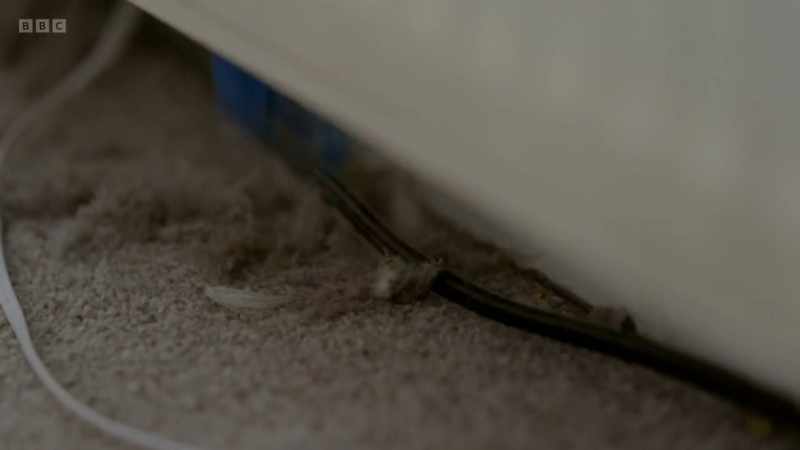 And what happens is, if the dust is in there, it actually stops them