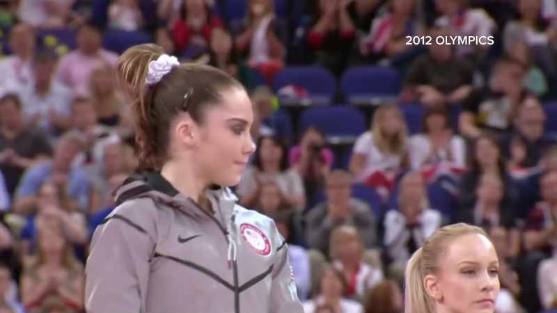And what I found out is Mckayla Maroney