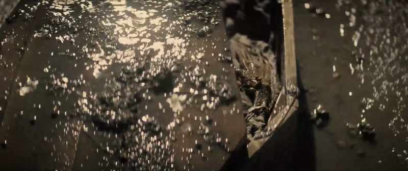And when we came across her coffin