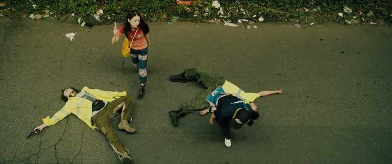 And when we stopped, they acted suspiciously