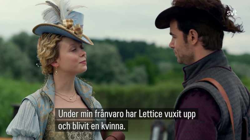 And will Lettice come to live here? - Or I might return to England