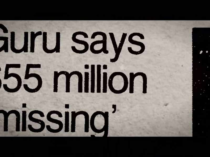 And with Bhagwan making new accusations every day