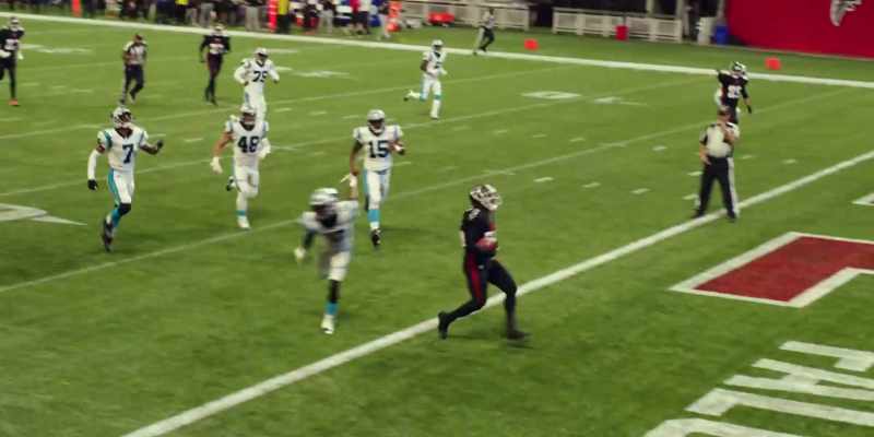 And with touchdown number six