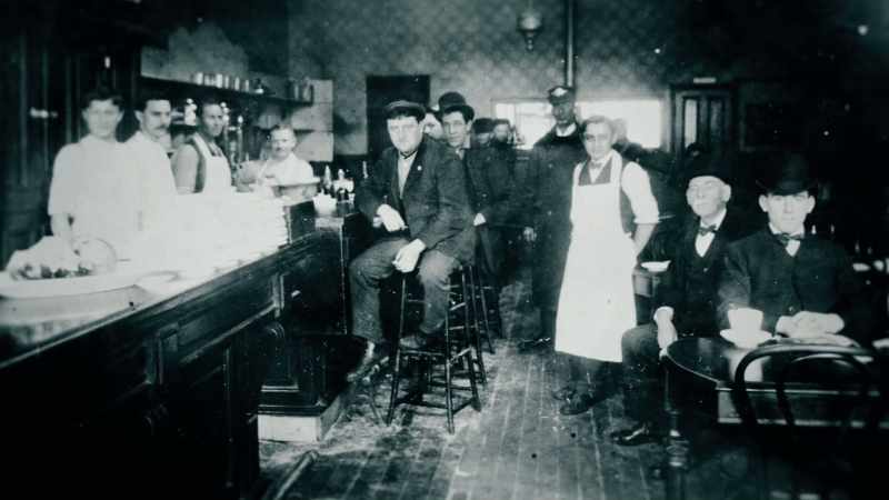 And they would go to their local tavern