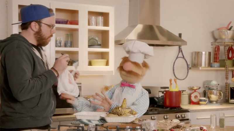 And you, Chef, please pay your delivery person