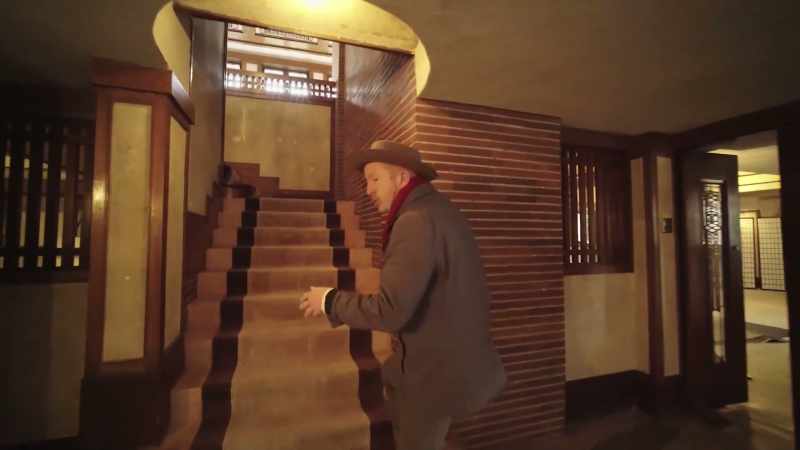 And as you climb the stairs