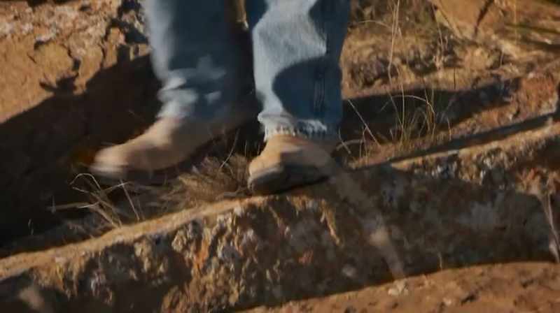 AND YOU DON'T EXPECT THAT YOU'RE GONNA BE DIGGING