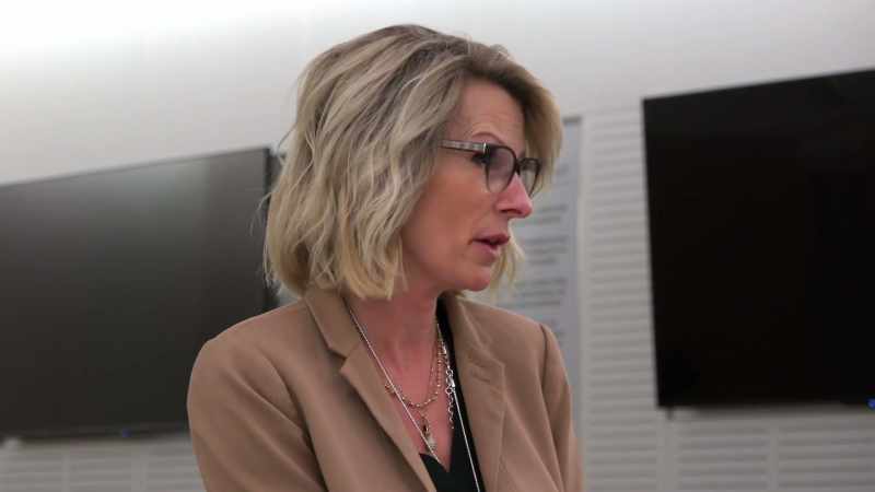 And when you interviewed her