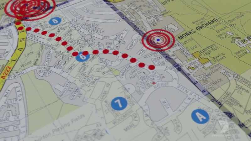 And when you looked at the map