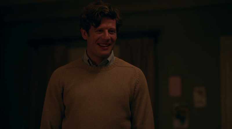 And you were up there awhile. Did he say anything?