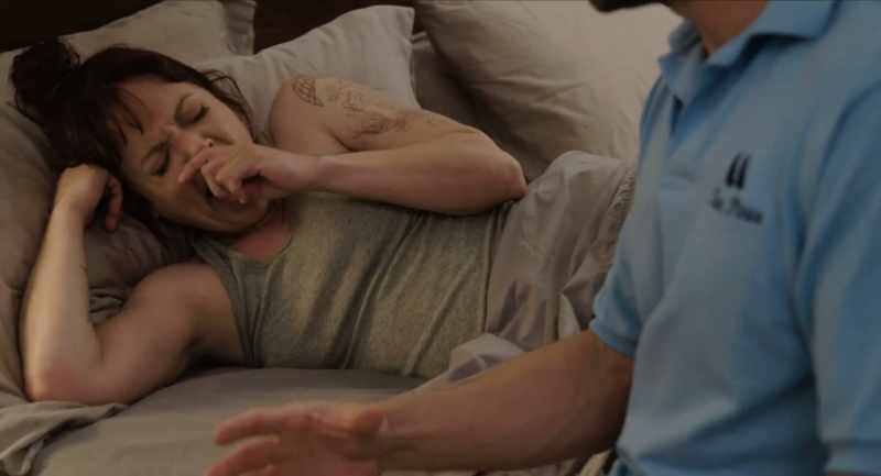 And when you wake up, everything is a million pieces