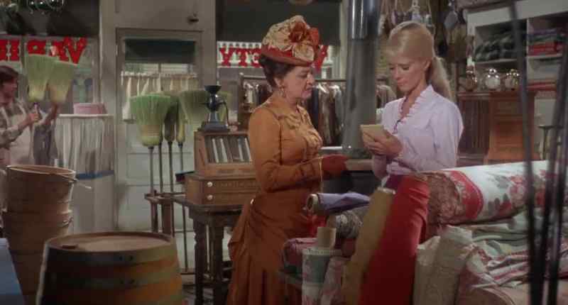 And you'll send the drapery material over?