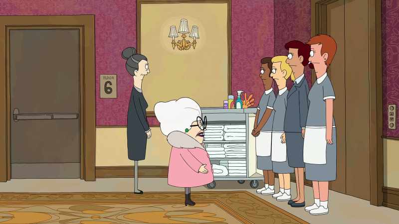 And if you're easy-breezy on the sixth floor