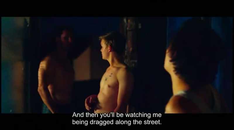 And you're watching here from the balcony