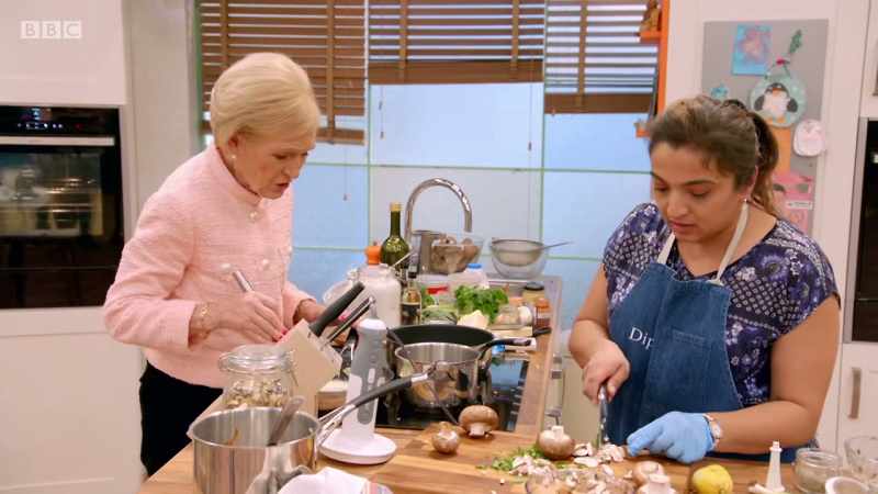 And so you've made this white sauce?