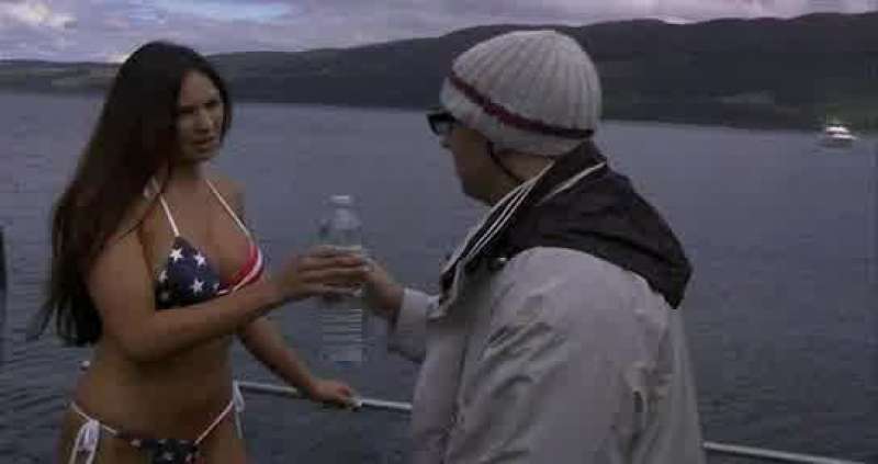 And Zak why exactly am I wearing a G string bikini