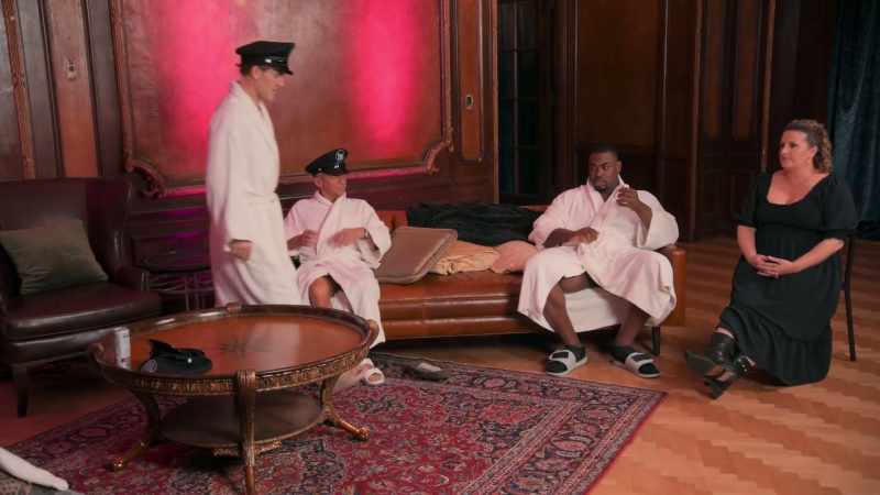 Anderson: If we can't get him comfortable in this small room