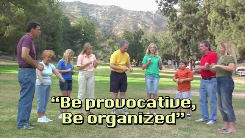 >> All: BE PROVOCATIVE