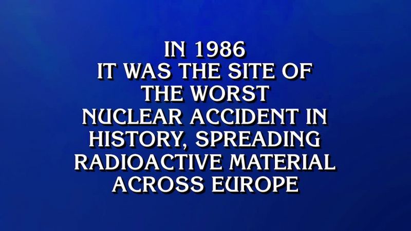 Andrew. - What is Chernobyl?