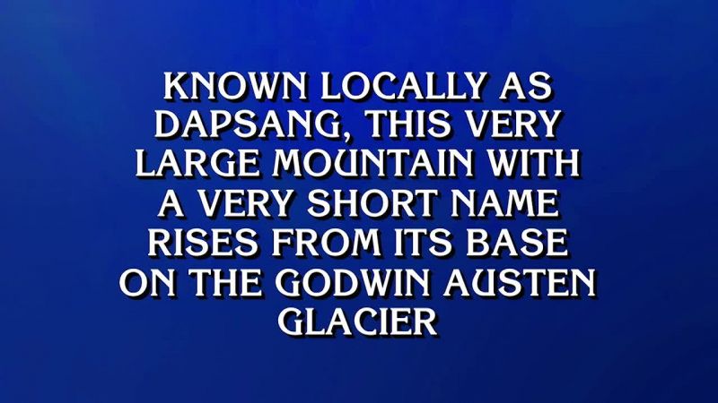 Andrew. - What is K2?