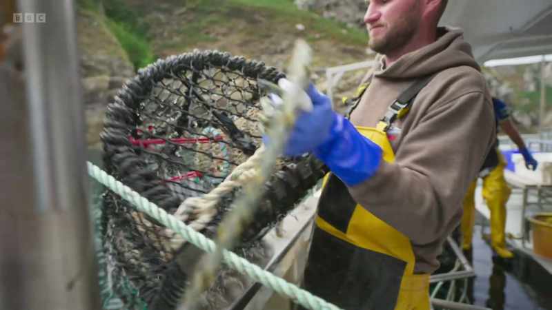 Andrew's son, Ben, is a local fisherman