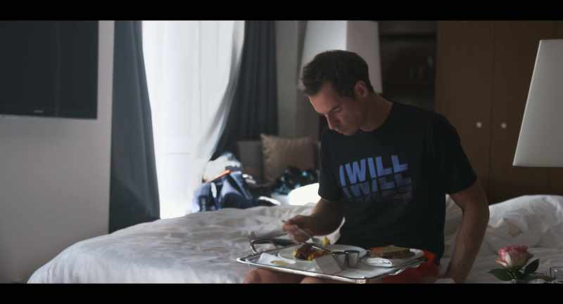 Andy was completely emotionally and physically spent