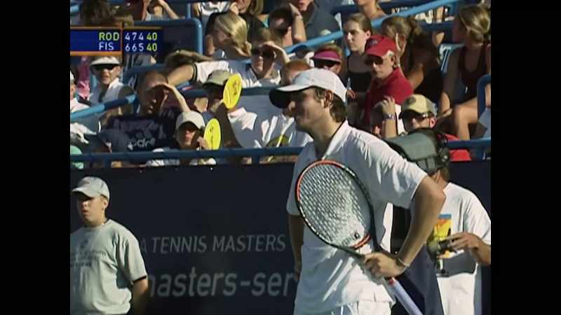 [Andy] I remember him giving me a little look after I hit it, like