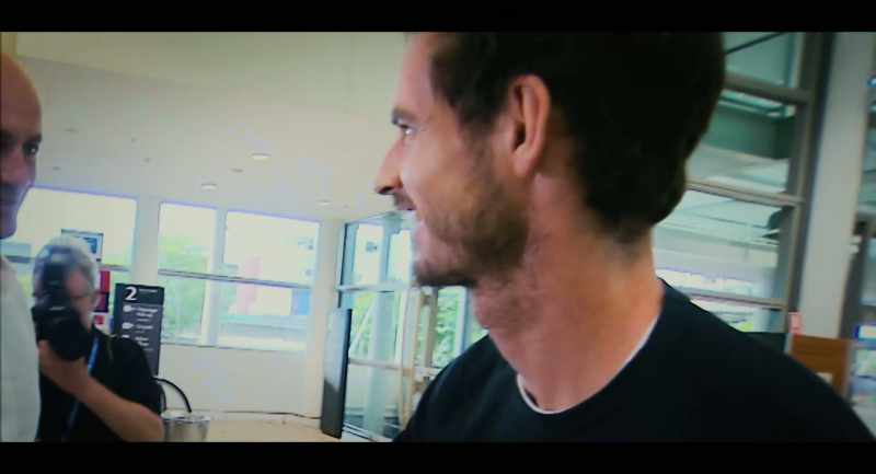 Andy Murray arrived in Australia to make his return to competitive tennis