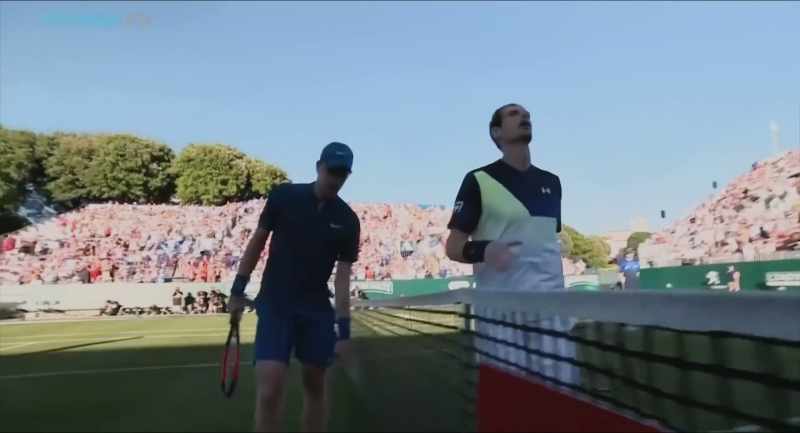 Andy Murray's return is cut short. -You could say, in retrospect