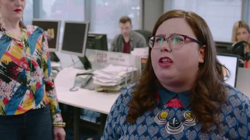 [Angela chuckles] - She's a deceitful little whore
