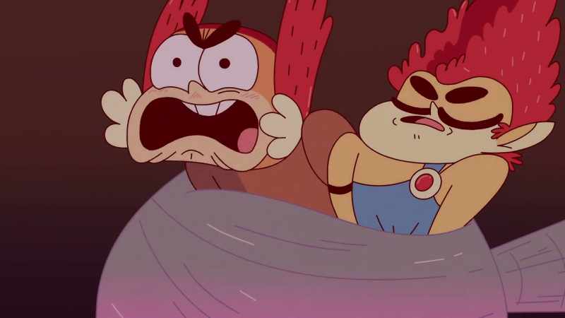 [angrily] You've done the berries