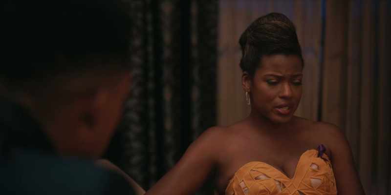 Angry at Angela. It's just