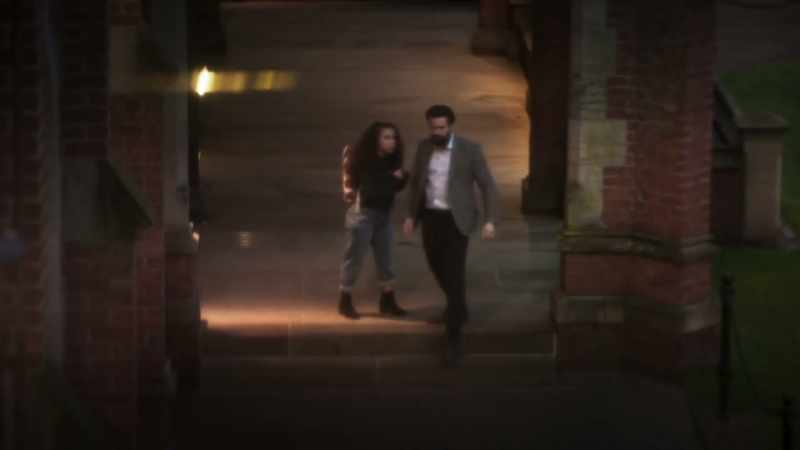 (Annabelle and Michael arguing)