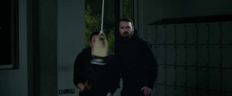 [Annalise grunts] - [Kevin gasps]