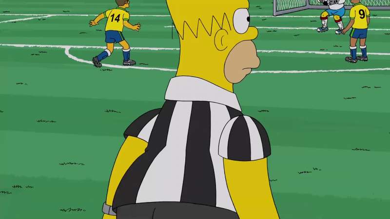 ANNOUNCER 2 How did he get those shorts on over that arse
