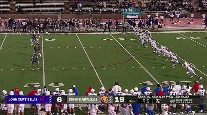 ANNOUNCER 2: Yeah, they got things going on special teams with Aaron Anderson
