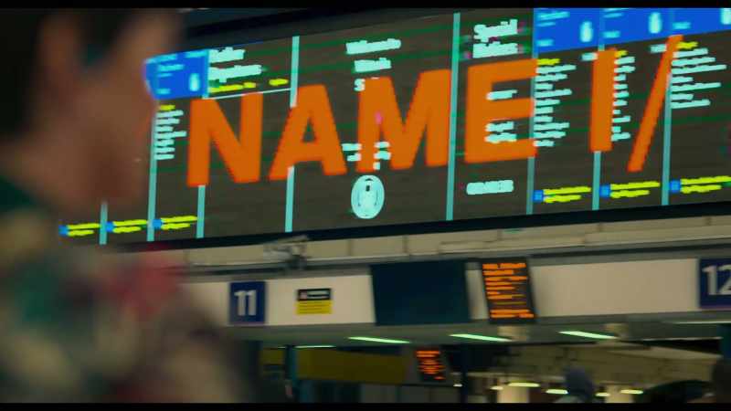 [announcer on Tannoy] Passengers are reminded that