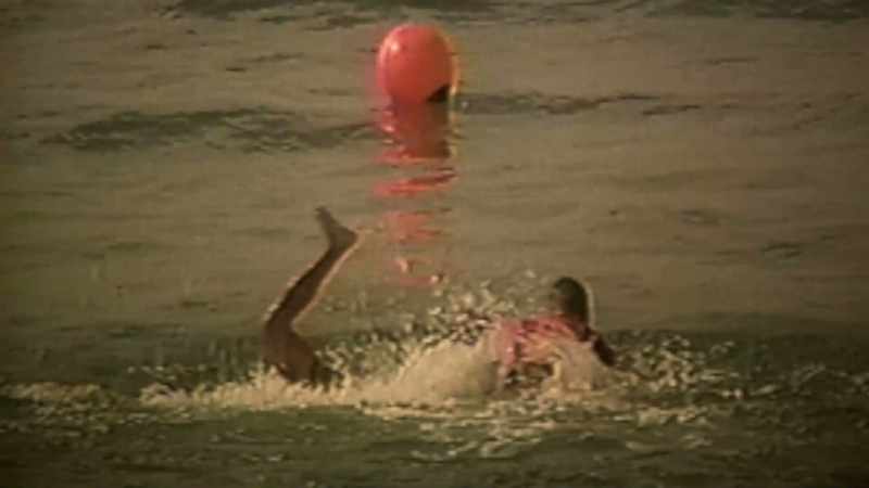 Announcer: This controversial play by Slater