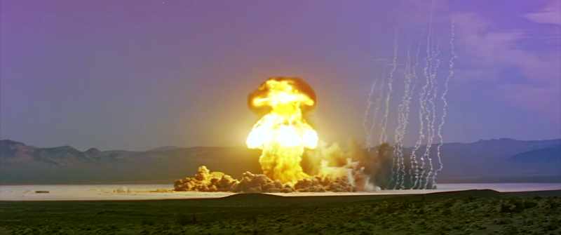 [announcer] Two! -[explosion rumbles]