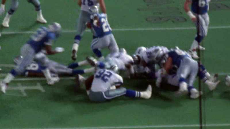 [announcer] You think you got him tackled?