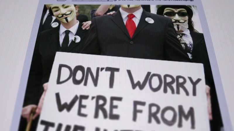 Anonymous has therefore decided