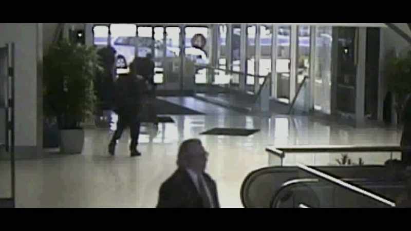 Another airport worker started fighting